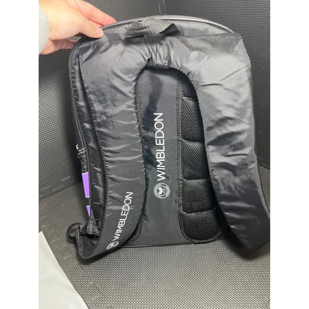 Official Wimbledon Championship Babolat Multi-Pocket Tennis Racket Bag Backpack‎